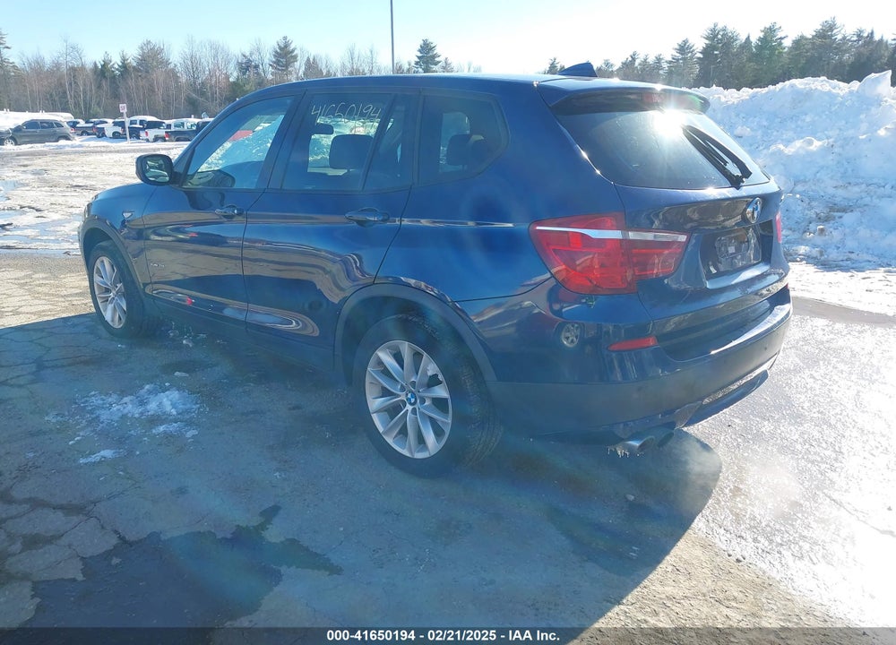 2013 BMW X3 XDRIVE28I VIN: 5UXWX9C53DL874279