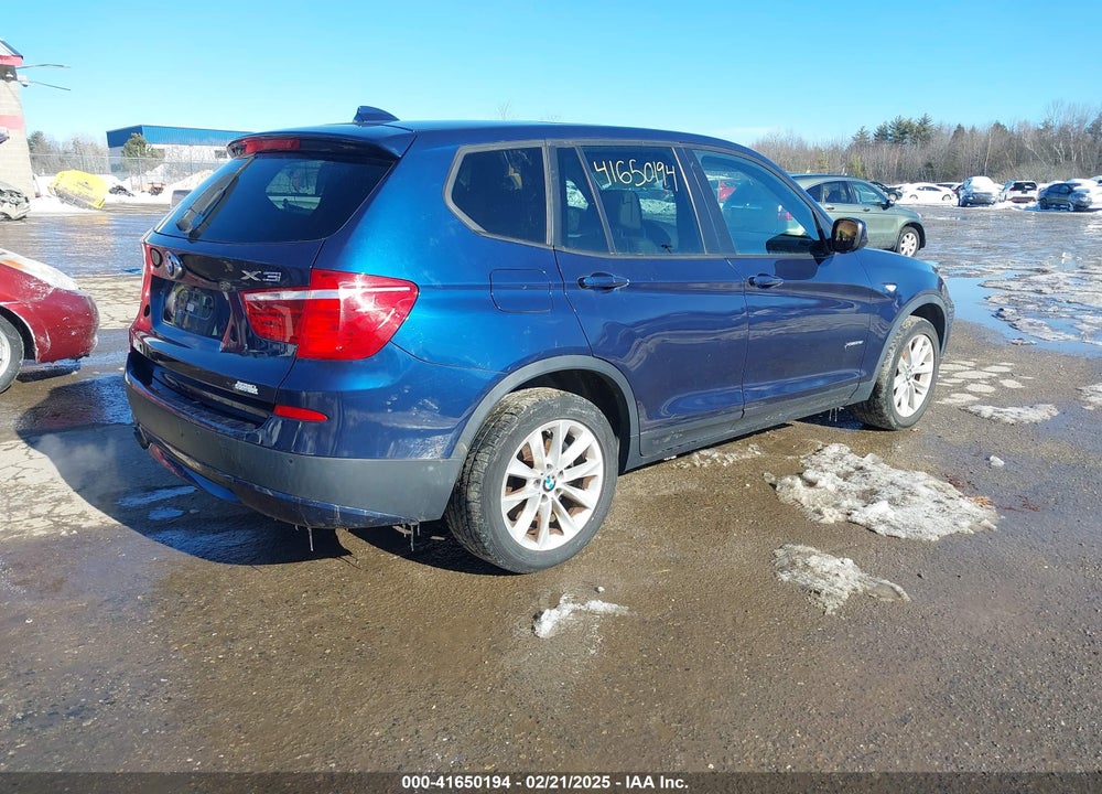 2013 BMW X3 XDRIVE28I VIN: 5UXWX9C53DL874279
