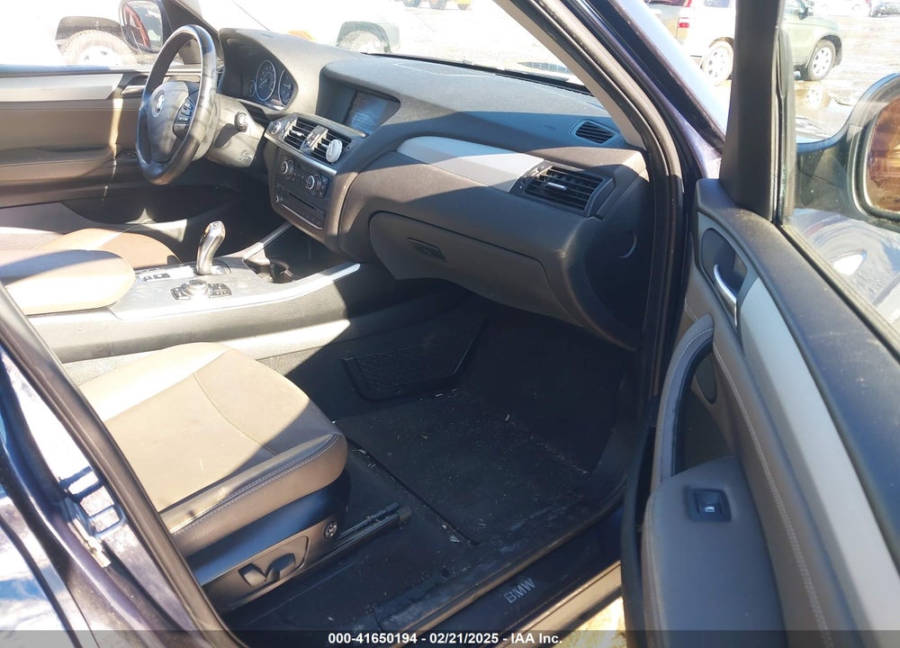2013 BMW X3 XDRIVE28I VIN: 5UXWX9C53DL874279