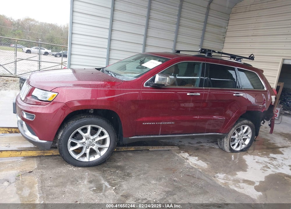2016 JEEP GRAND CHEROKEE VIN: 1C4RJFJG0GC419235