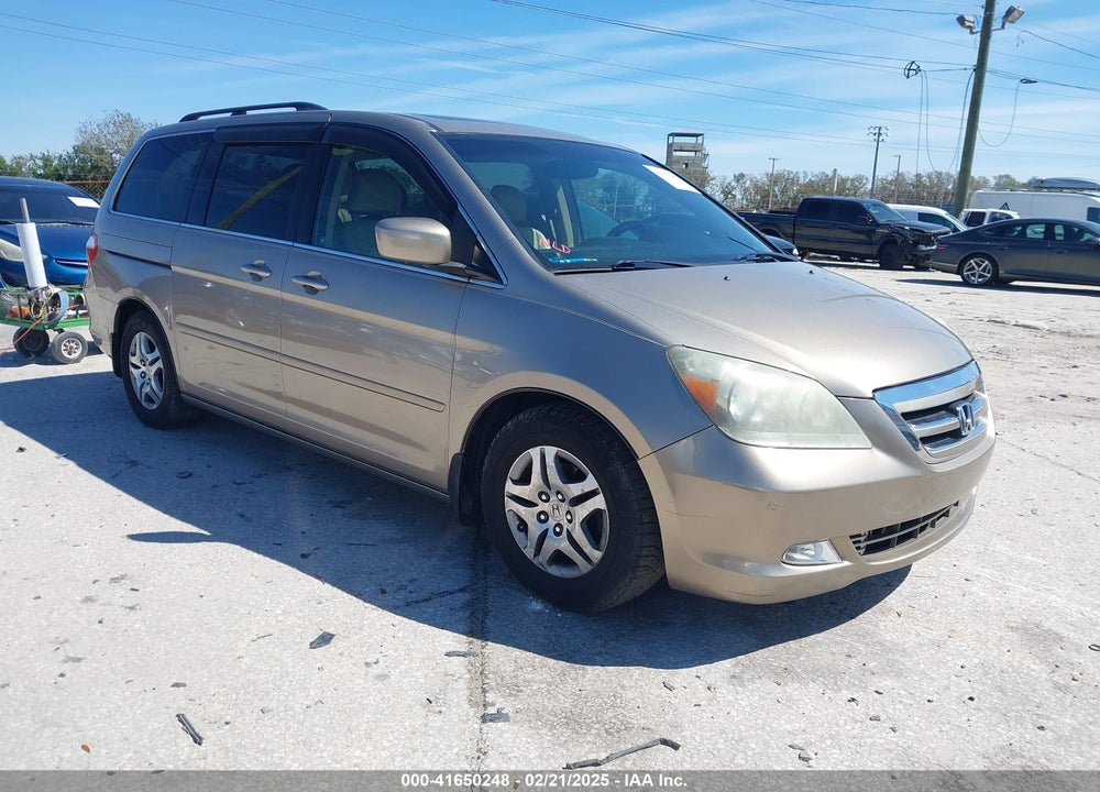 2007 HONDA ODYSSEY TOURING VIN: 5FNRL38847B092767