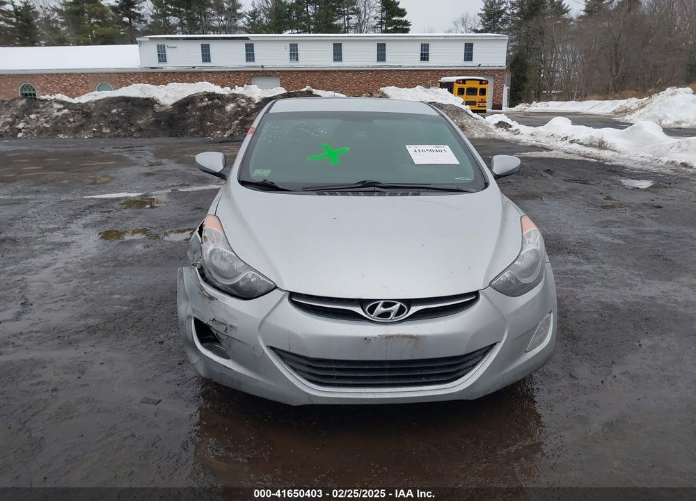 2013 HYUNDAI ELANTRA VIN: 5NPDH4AEXDH391534