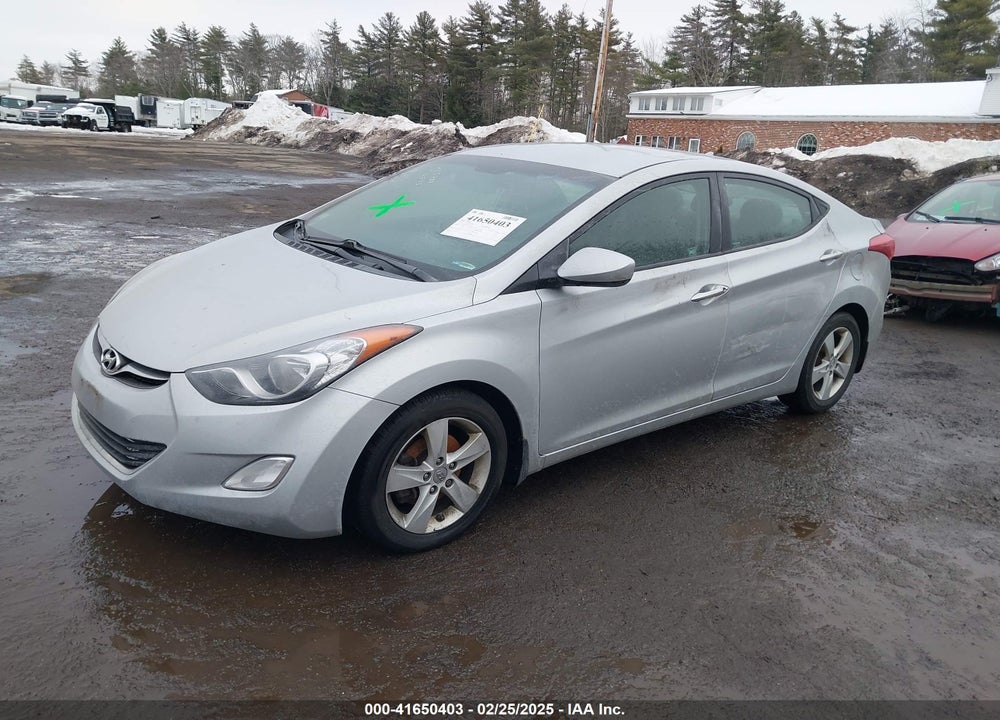 2013 HYUNDAI ELANTRA VIN: 5NPDH4AEXDH391534