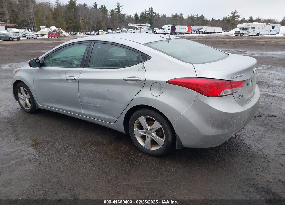 2013 HYUNDAI ELANTRA VIN: 5NPDH4AEXDH391534