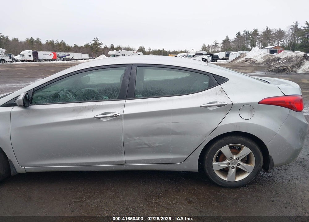 2013 HYUNDAI ELANTRA VIN: 5NPDH4AEXDH391534