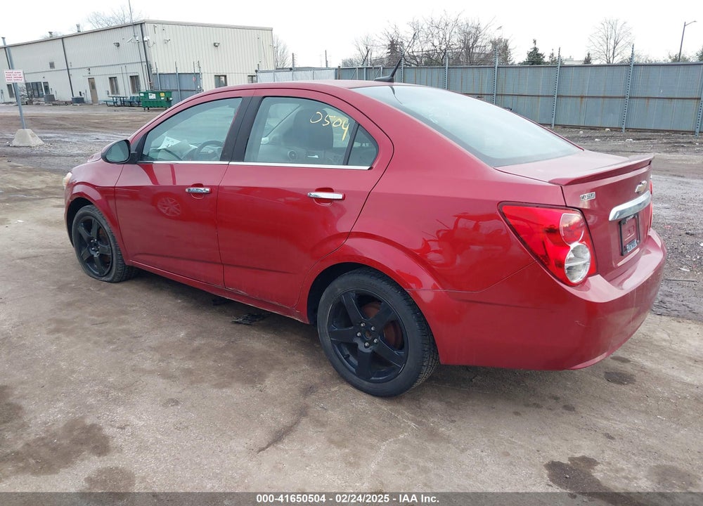 2013 CHEVROLET SONIC VIN: 1G1JE5SB2D4148028