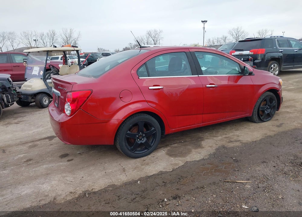 2013 CHEVROLET SONIC VIN: 1G1JE5SB2D4148028