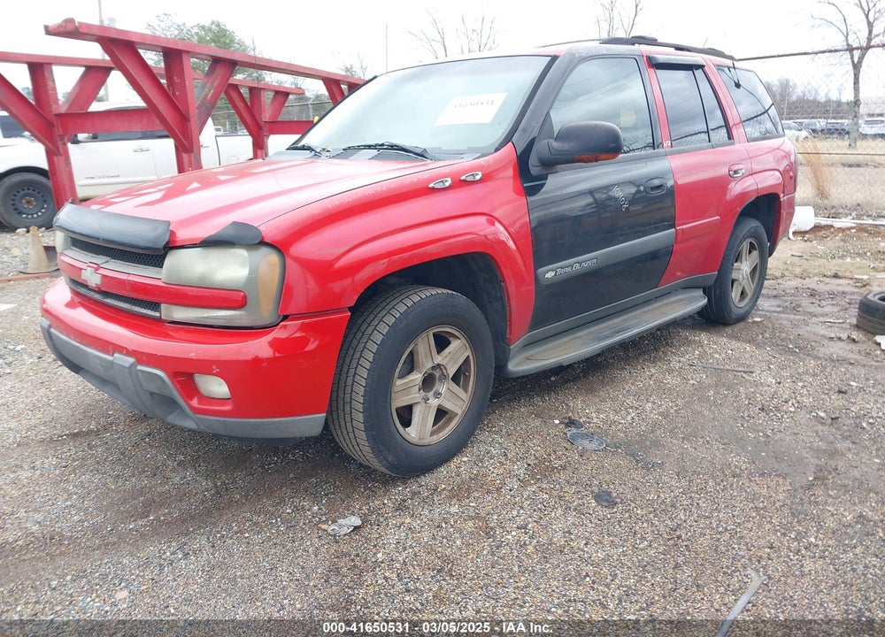 2002 CHEVROLET TRAILBLAZER VIN: 1GNDS13S022277308