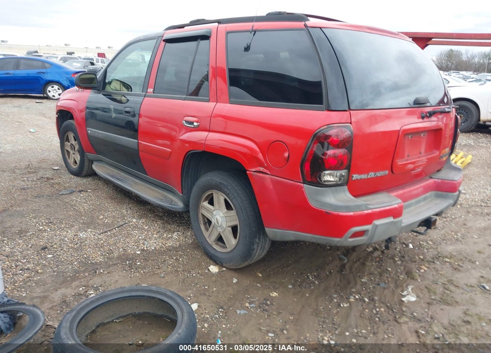 2002 CHEVROLET TRAILBLAZER VIN: 1GNDS13S022277308