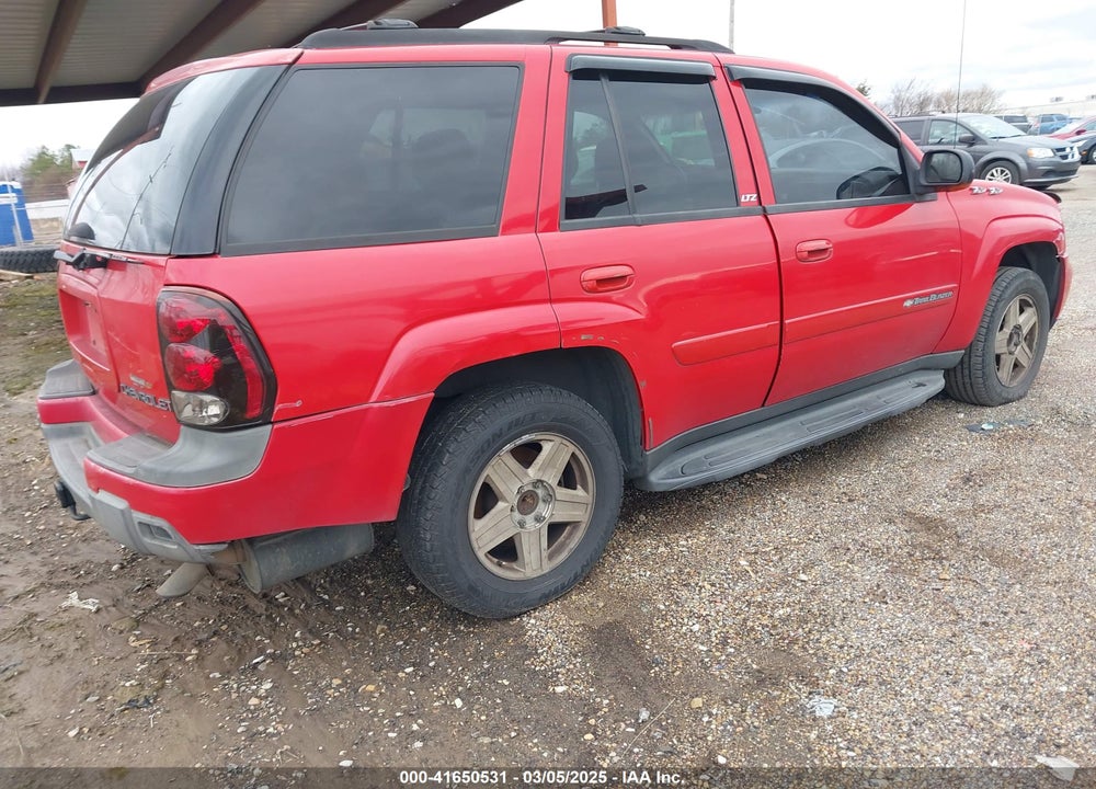 2002 CHEVROLET TRAILBLAZER VIN: 1GNDS13S022277308