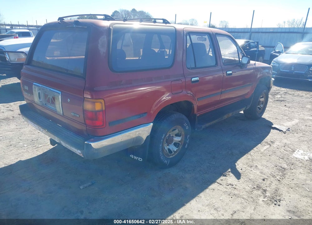 1991 TOYOTA 4RUNNER VN39 SR5 VIN: JT3VN39W9M0055363