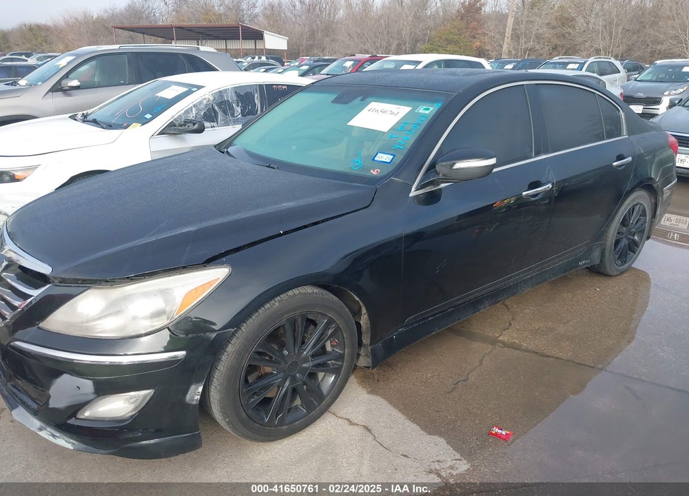 2013 HYUNDAI GENESIS VIN: KMHGC4DD3DU221435