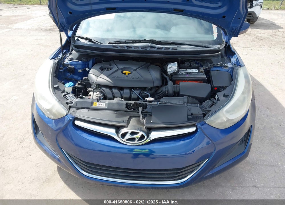 2016 HYUNDAI ELANTRA SE VIN: 5NPDH4AE0GH687389