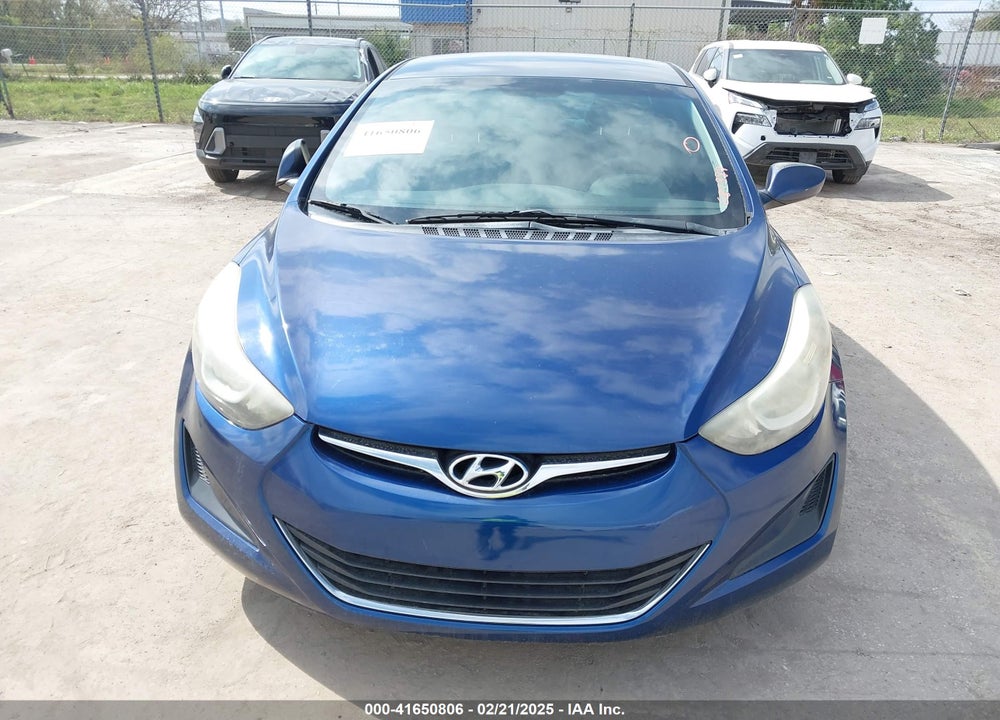 2016 HYUNDAI ELANTRA SE VIN: 5NPDH4AE0GH687389