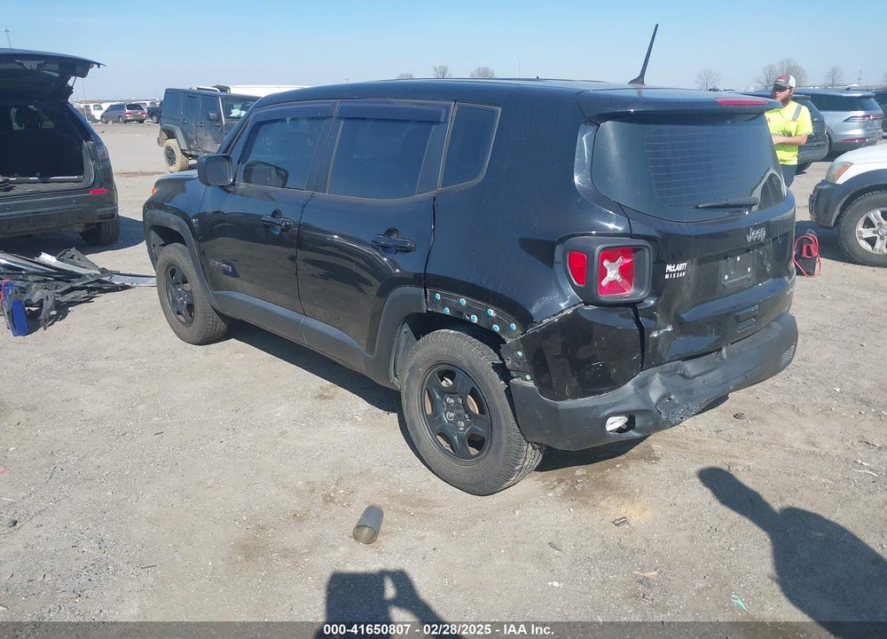 2018 JEEP RENEGADE SPORT 4X4 VIN: ZACCJBAB6JPH85612