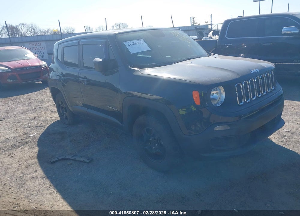 2018 JEEP RENEGADE SPORT 4X4 VIN: ZACCJBAB6JPH85612