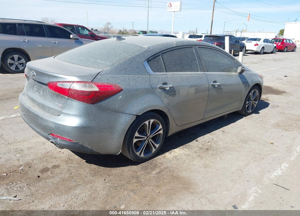2015 KIA FORTE EX VIN: KNAFX4A88F5347604