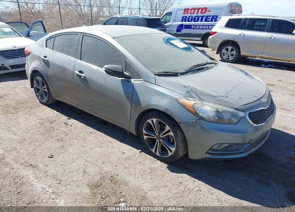 2015 KIA FORTE EX VIN: KNAFX4A88F5347604