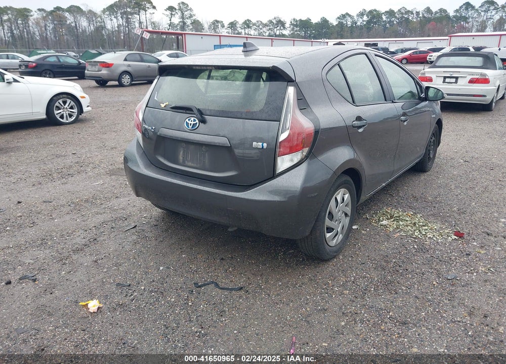 2015 TOYOTA PRIUS C ONE VIN: JTDKDTB35F1113645