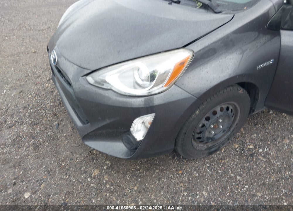 2015 TOYOTA PRIUS C ONE VIN: JTDKDTB35F1113645