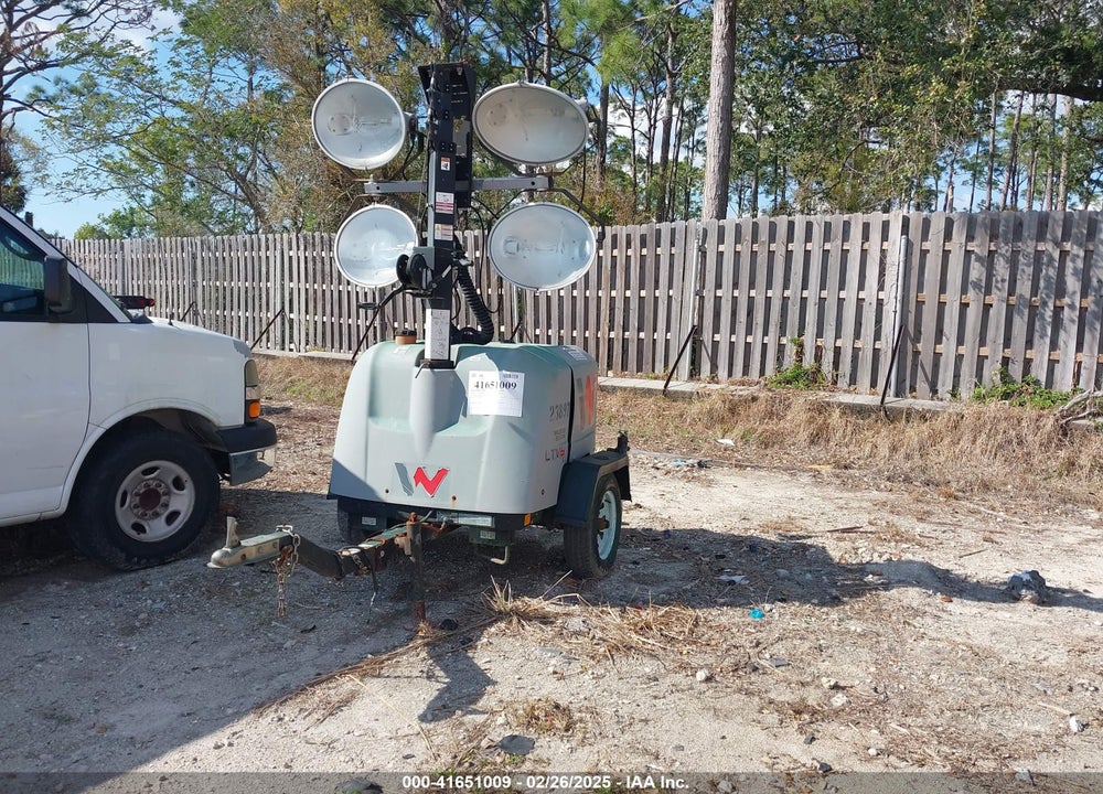 2020 WACKER LTV6L LIGHT TOWER VIN: WNCLTV01CPUM09053