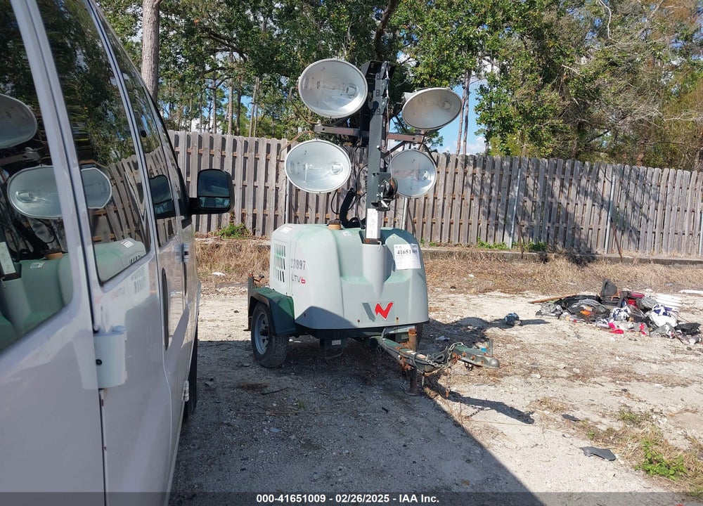 2020 WACKER LTV6L LIGHT TOWER VIN: WNCLTV01CPUM09053