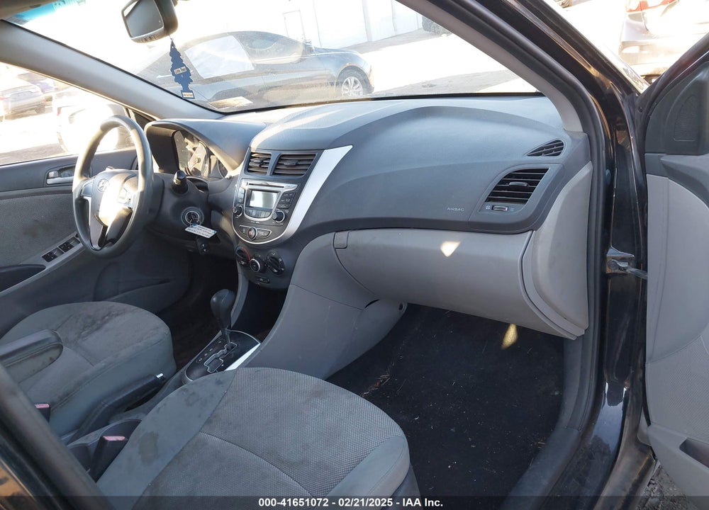 2013 HYUNDAI ACCENT GS VIN: KMHCT5AE3DU087754