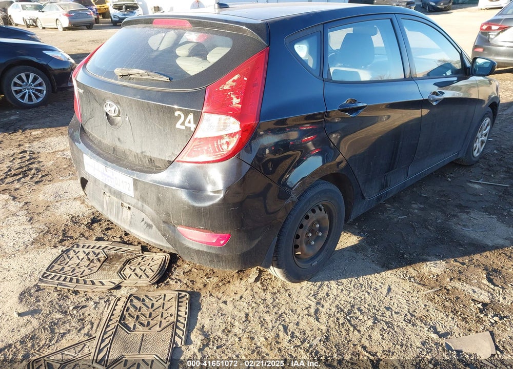 2013 HYUNDAI ACCENT GS VIN: KMHCT5AE3DU087754