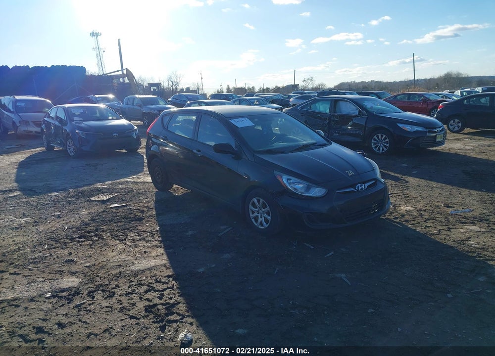 2013 HYUNDAI ACCENT GS VIN: KMHCT5AE3DU087754