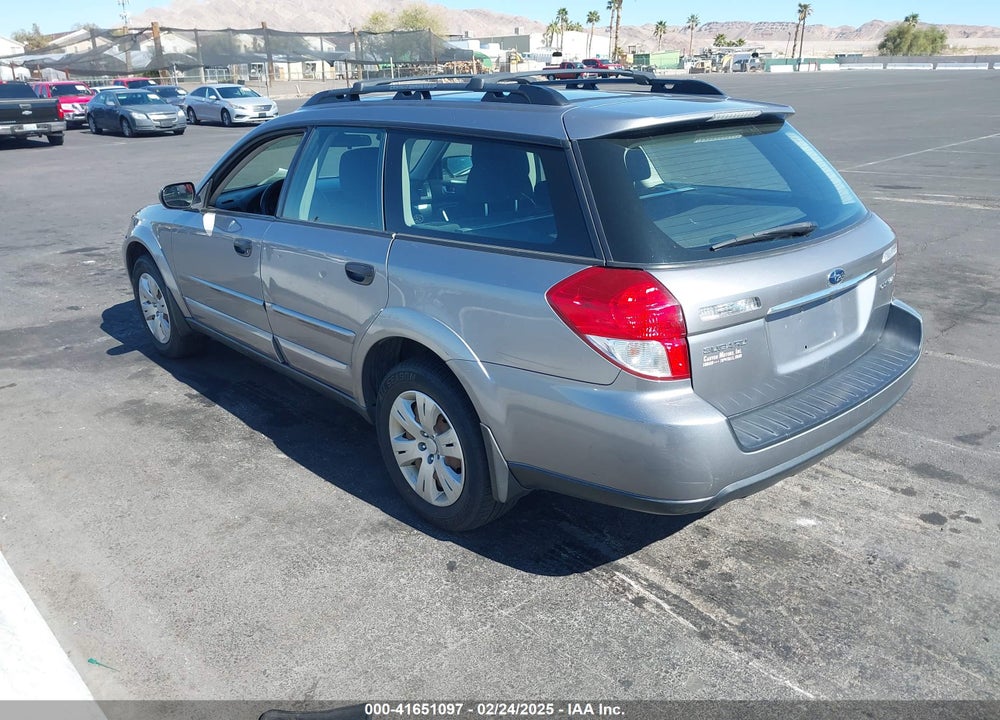 2008 SUBARU OUTBACK VIN: 4S4BP61C387312196