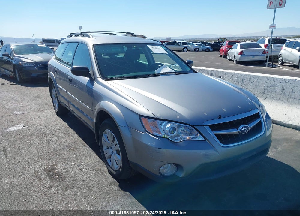 2008 SUBARU OUTBACK VIN: 4S4BP61C387312196
