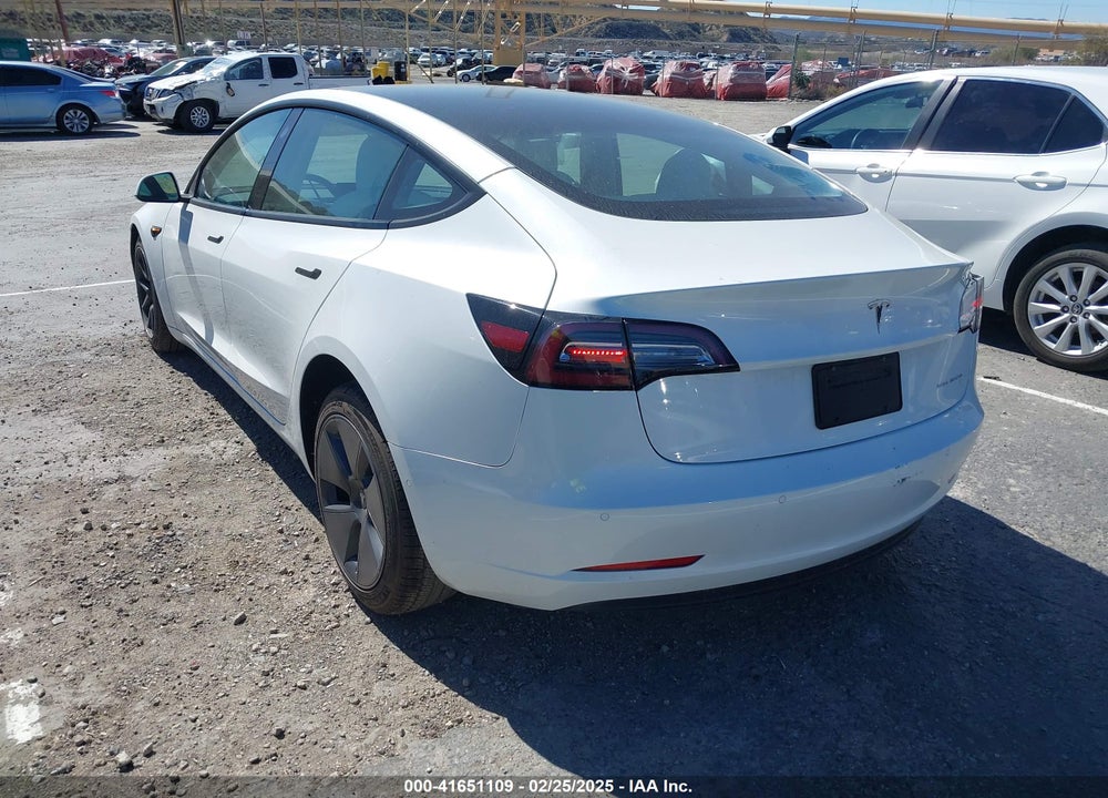 2022 TESLA MODEL 3 VIN: 5YJ3E1EB9NF155072