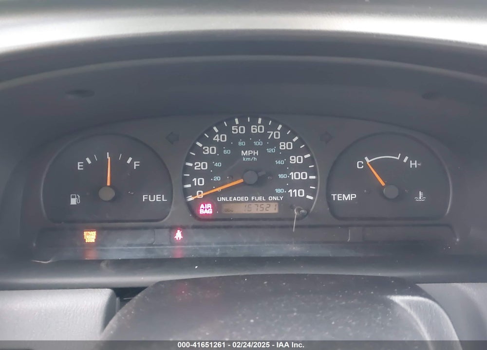 1999 NISSAN FRONTIER 2WD VIN: 1N6DD26S1XC328236