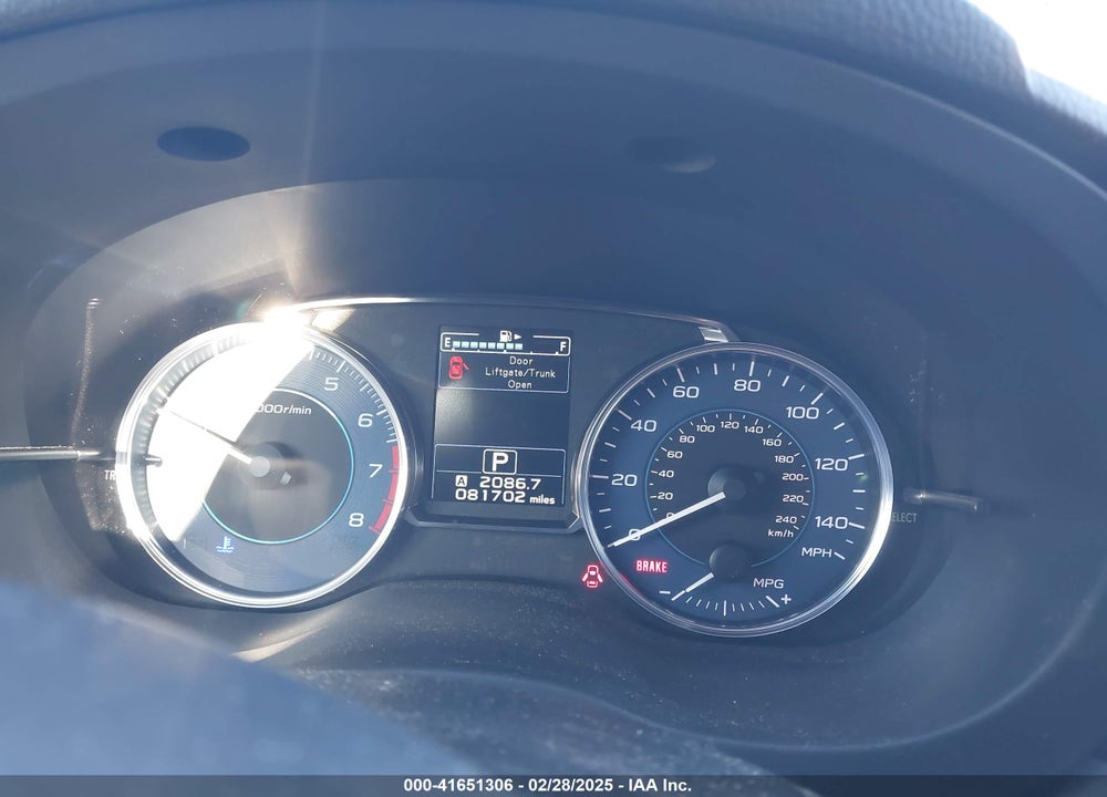 2015 SUBARU IMPREZA VIN: JF1GPAM60FH204215