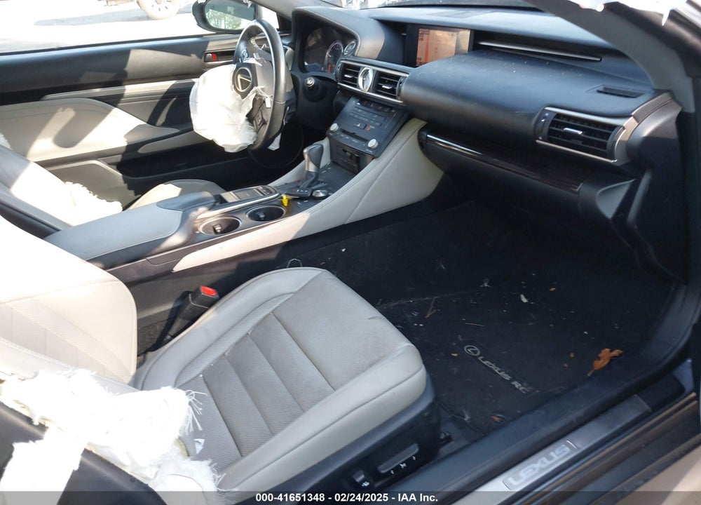 2015 LEXUS RC VIN: JTHHE5BC0F5002978