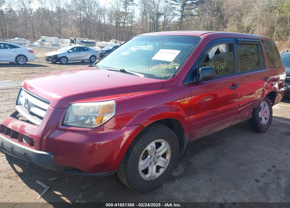 2006 HONDA PILOT VIN: 2HKYF18106H513961