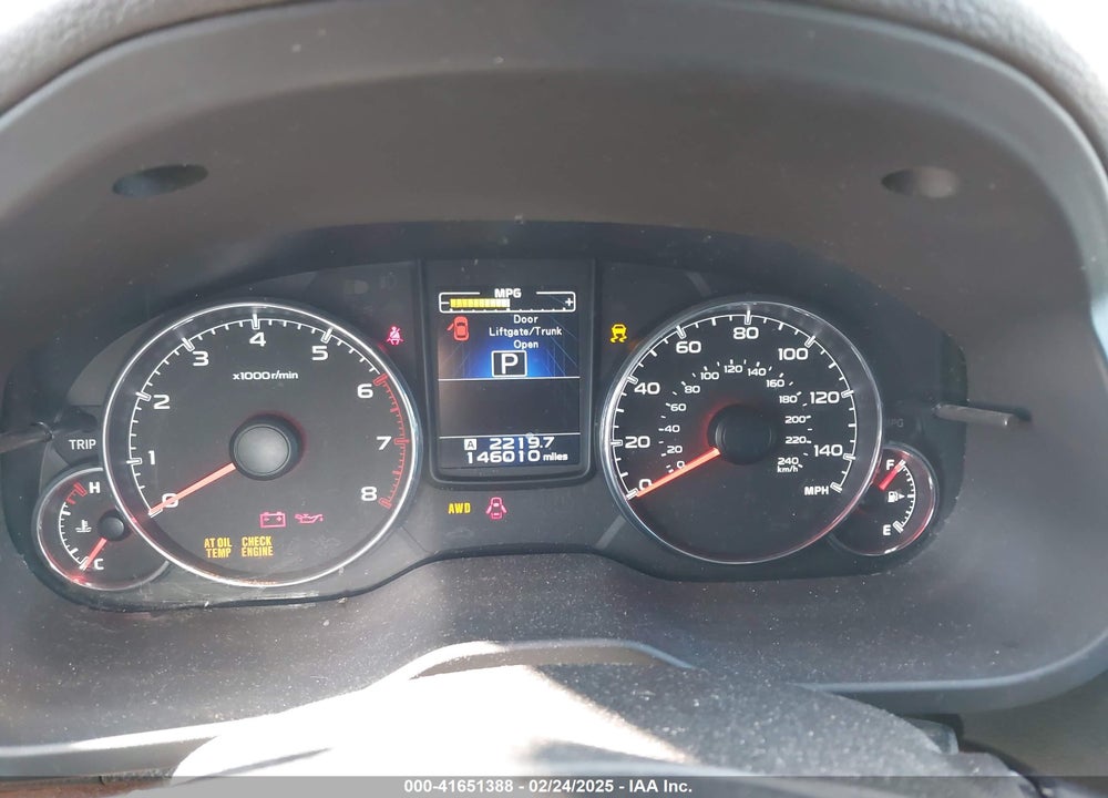 2014 SUBARU OUTBACK 2.5I LIMITED VIN: 4S4BRBMC4E3311575