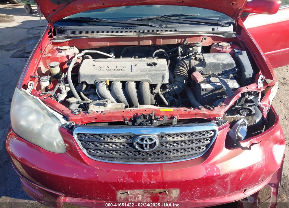 2008 TOYOTA COROLLA S VIN: 2T1BR32E38C916696