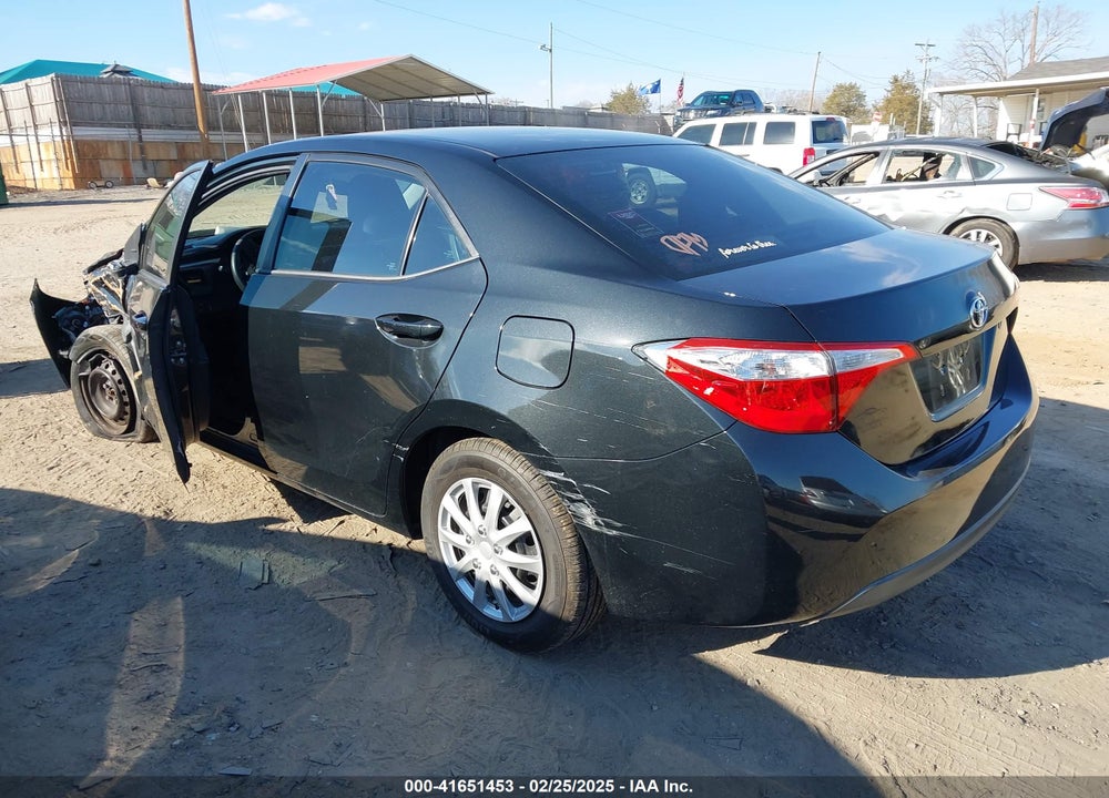 2016 TOYOTA COROLLA VIN: 2T1BURHEXGC612739