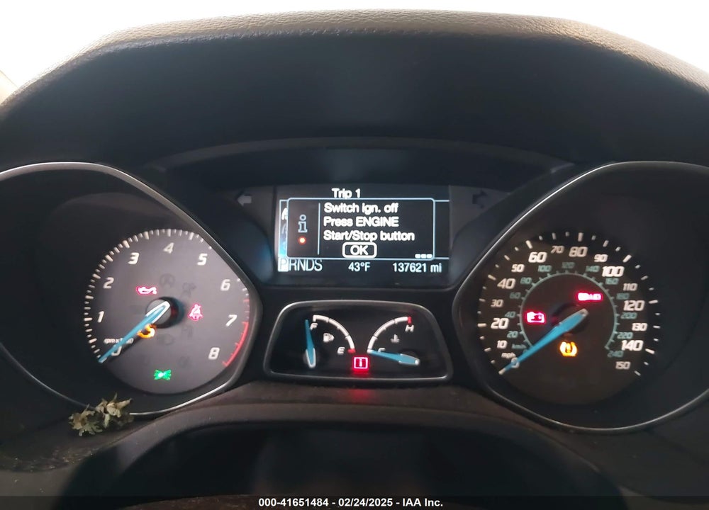 2012 FORD FOCUS VIN: 1FAHP3N24CL253177