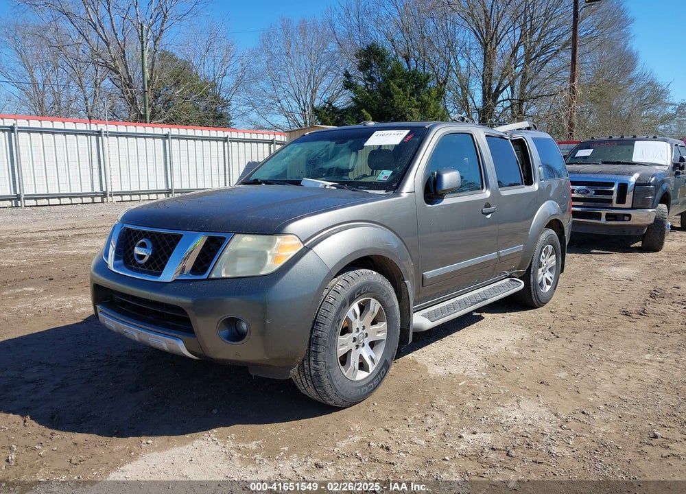 2008 NISSAN PATHFINDER VIN: 5N1AR18U08C664764