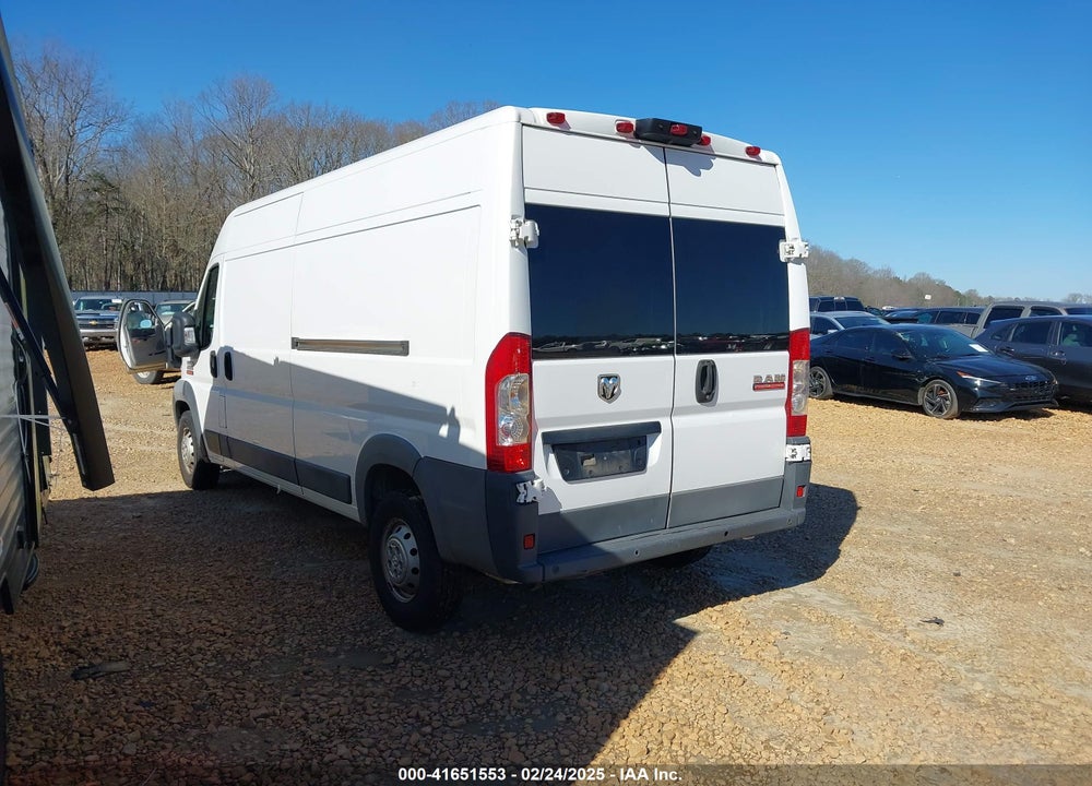 2018 RAM PROMASTER 2500 VIN: 3C6TRVDG5JE102529
