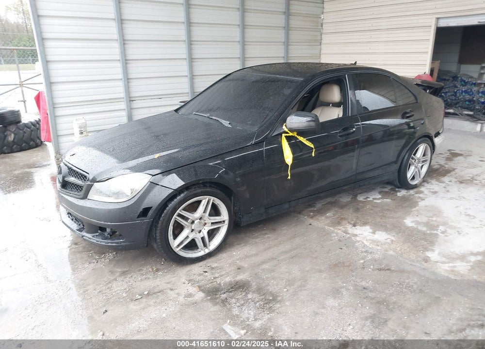 2008 MERCEDES-BENZ C 350 VIN: WDDGF56X58F050826