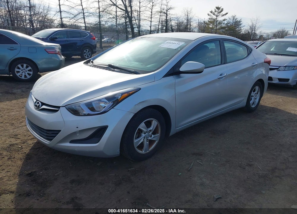 2015 HYUNDAI ELANTRA VIN: 5NPDH4AEXFH581420