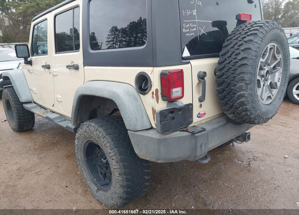 2011 JEEP WRANGLER UNLIMITED RUBICON VIN: 1J4HA6H13BL524237