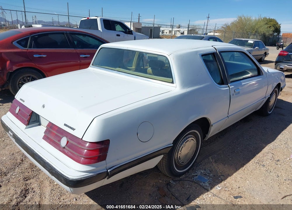 1984 MERCURY COUGAR VIN: 1MEBP9238EH659645
