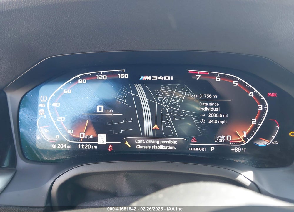 2022 BMW 3 SERIES VIN: 3MW5U7J01N8C40721