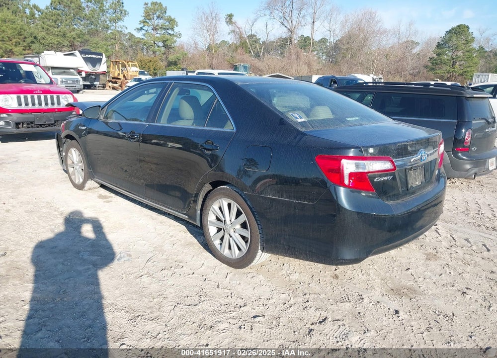 2012 TOYOTA CAMRY HYBRID XLE VIN: 4T1BD1FK5CU038294