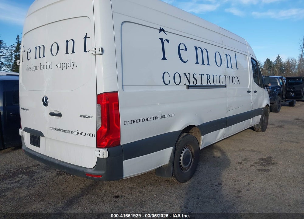 2022 MERCEDES-BENZ SPRINTER 2500 VIN: W1Y4ECHY6NT089671