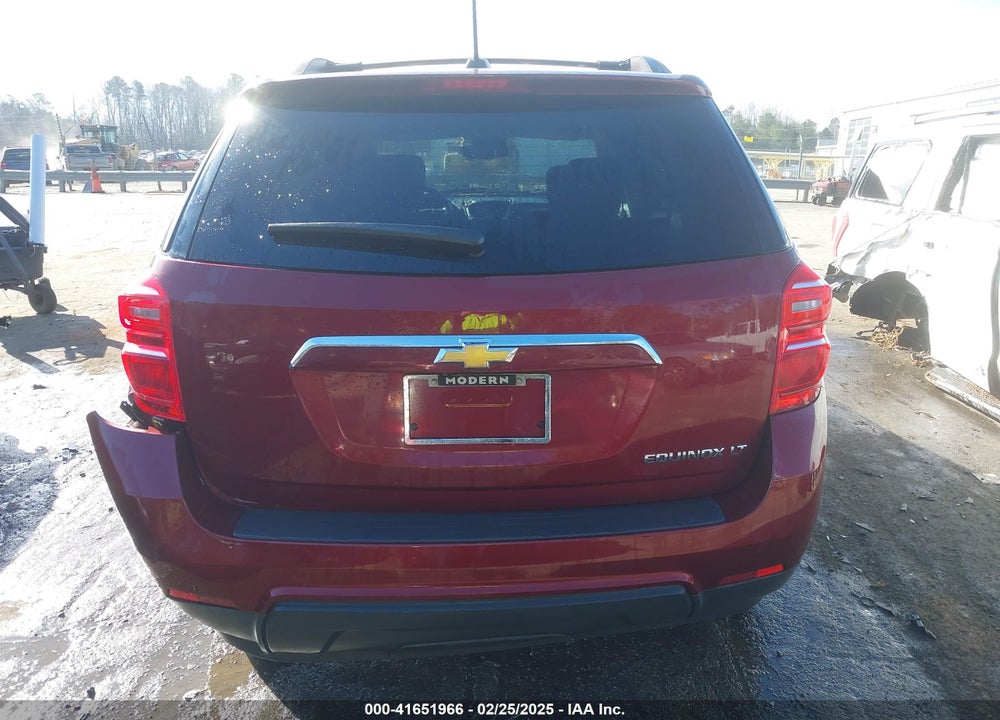2016 CHEVROLET EQUINOX LT VIN: 2GNALCEK6G6340012